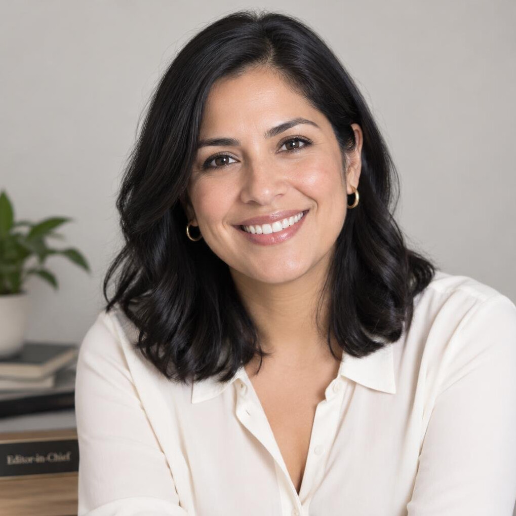 Portrait of a smiling Latina woman